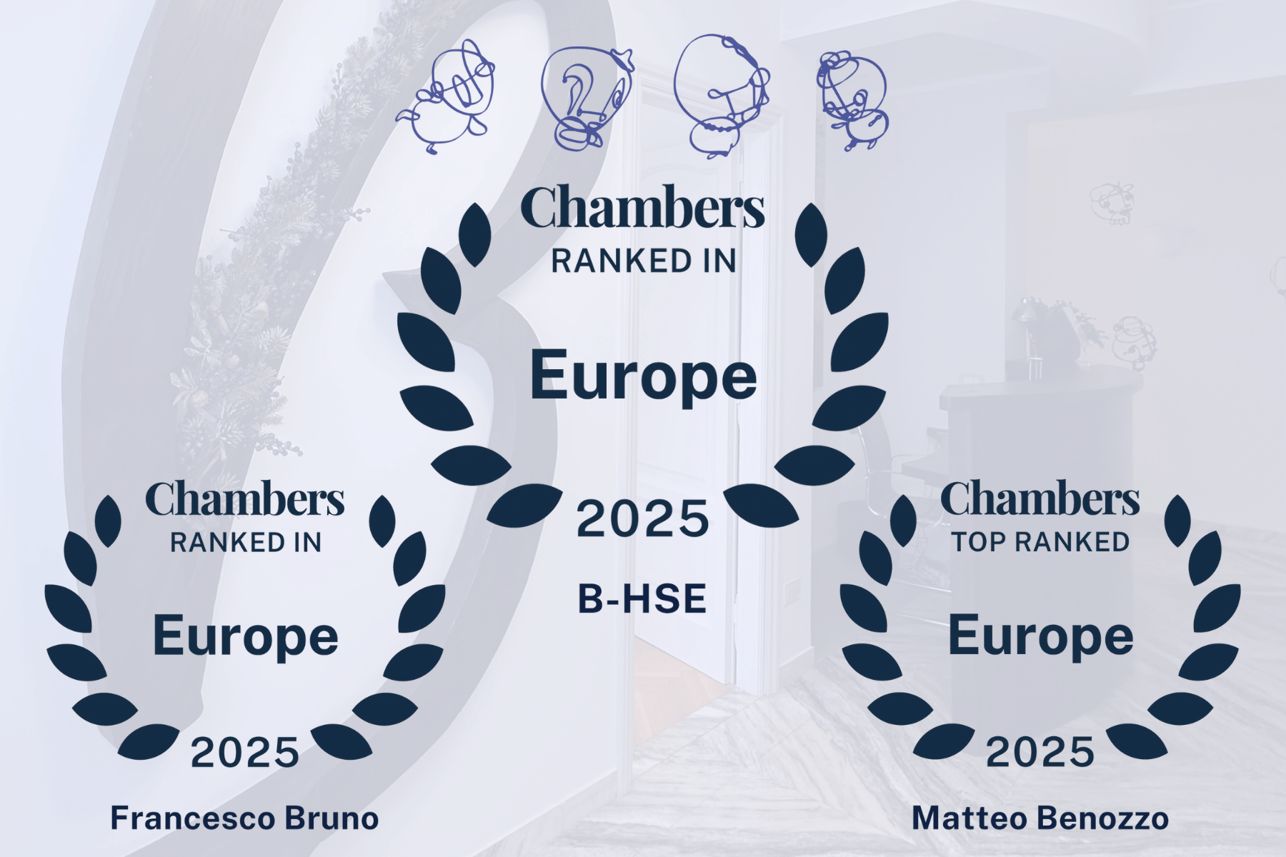 B–HSE Società tra Avvocati confermata tra le eccellenze del diritto pubblico e ambientale da Chambers and Partners